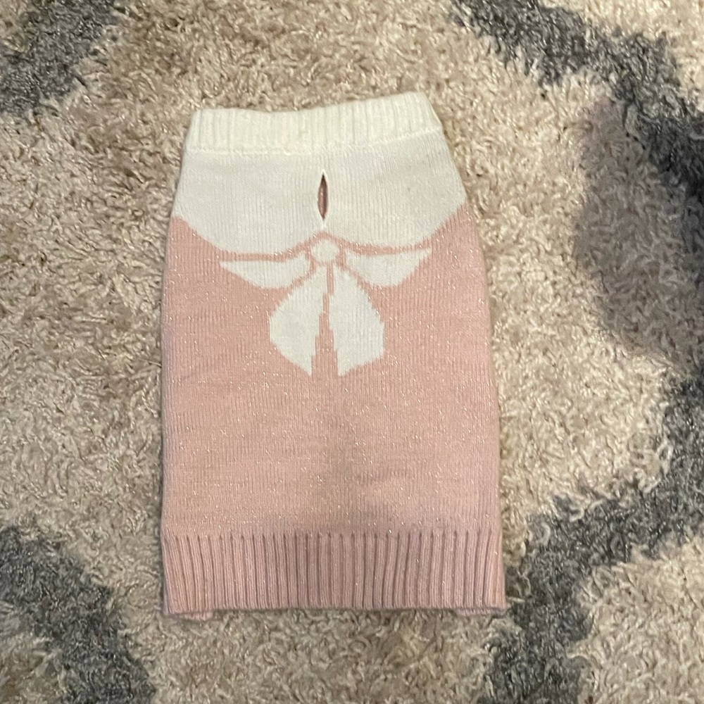 Pink sweater